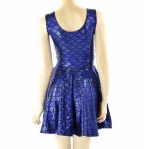 holographic mermaid dress